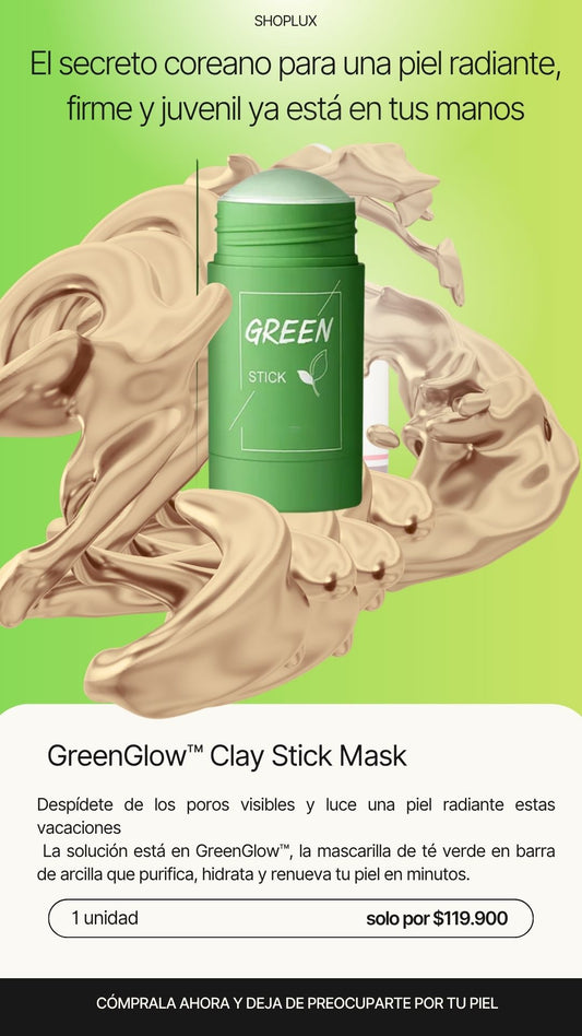 GreenGlow™ Clay Stick Mask