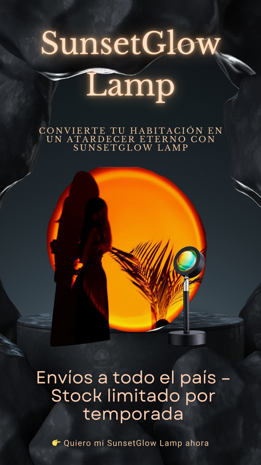 Lampara SunsetGlow Lamp