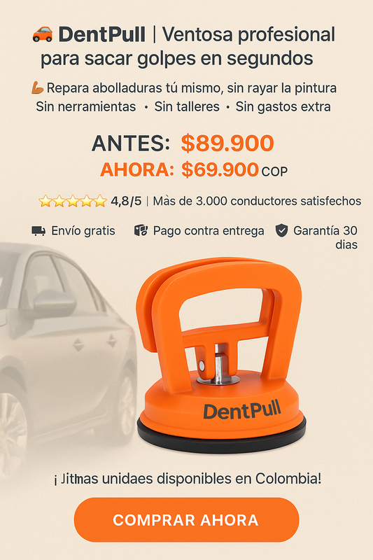 DentPull™ | Ventosa profesional para sacar golpes en segundos