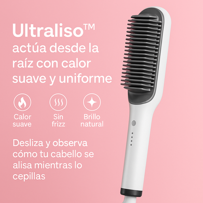 GlamBrush™ - Cepillo Alisador Profesional