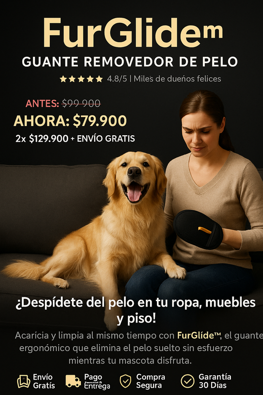 FurGlide™ el guante removedor de pelo