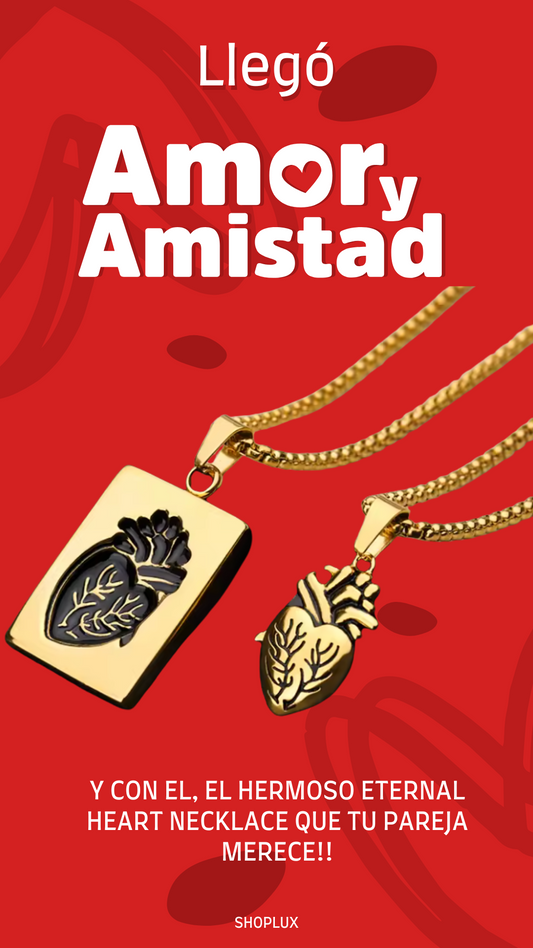 Collar de Corazon Eternal Heart Necklace